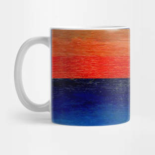 Where the sky meets the sea Mug